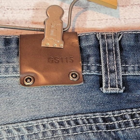 Gs115 Gramercy Slim Fit Jeans Blue Size 40x33 Men's - Picture 4 of 9